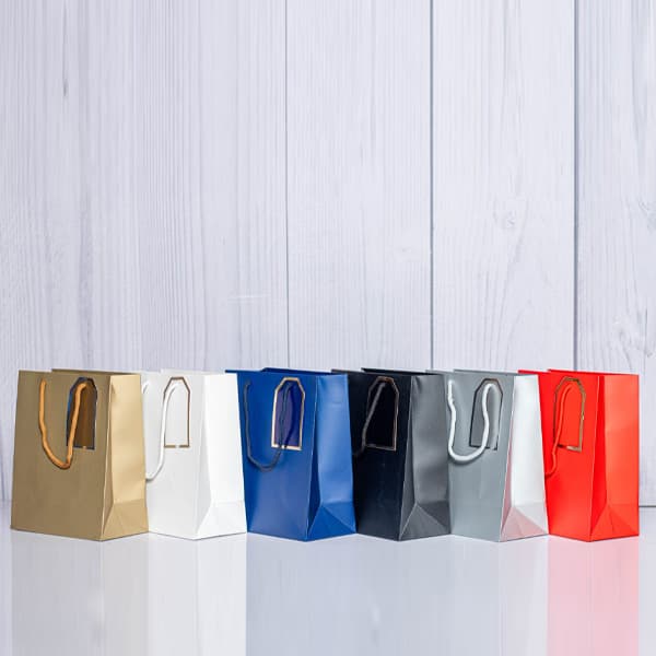 Laminated carrier bag